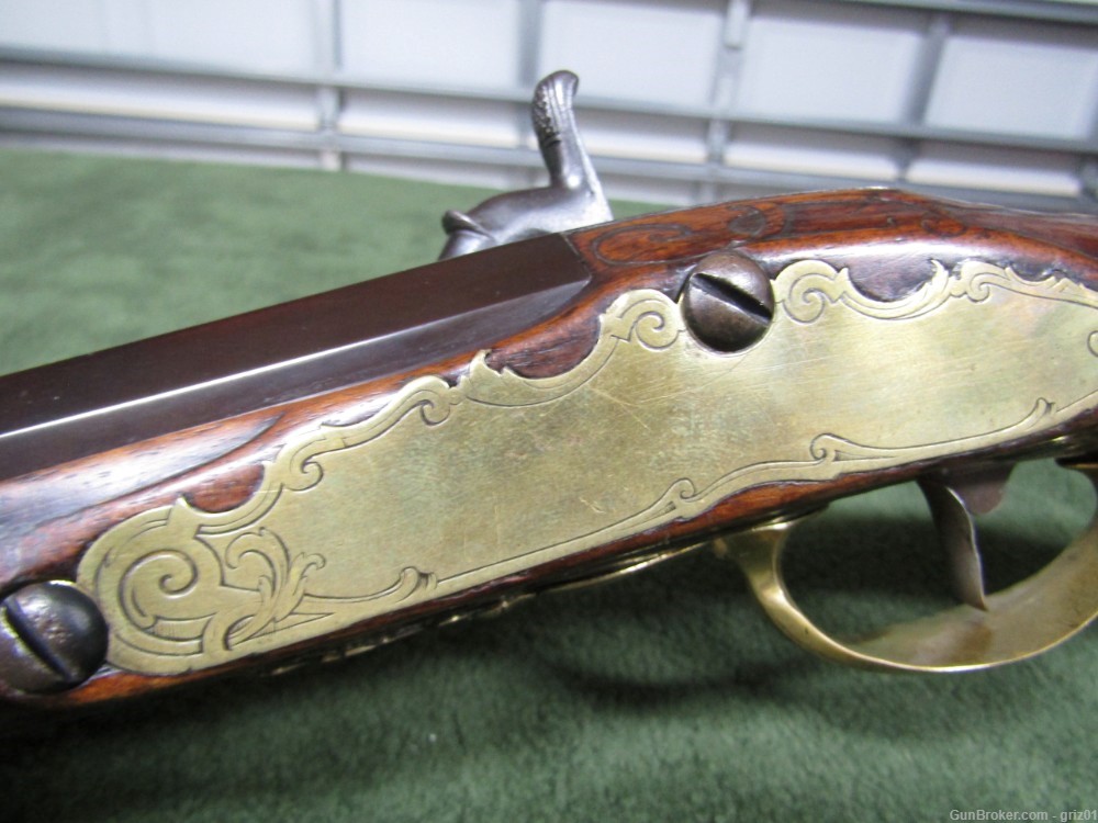 18th Century German Flintlock Pistol, Converted to Percussion-img-11