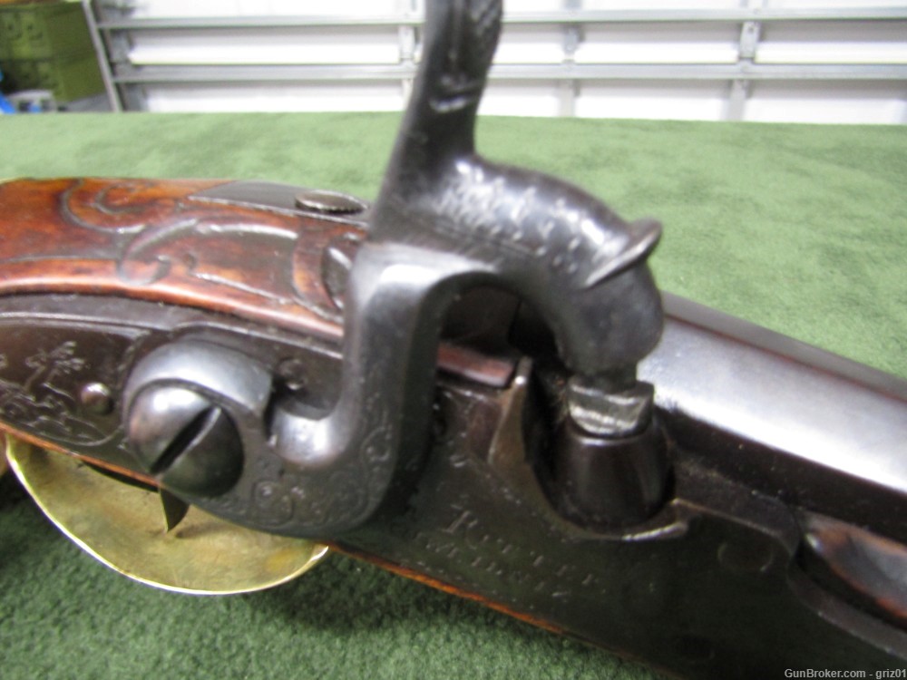 18th Century German Flintlock Pistol, Converted to Percussion-img-16
