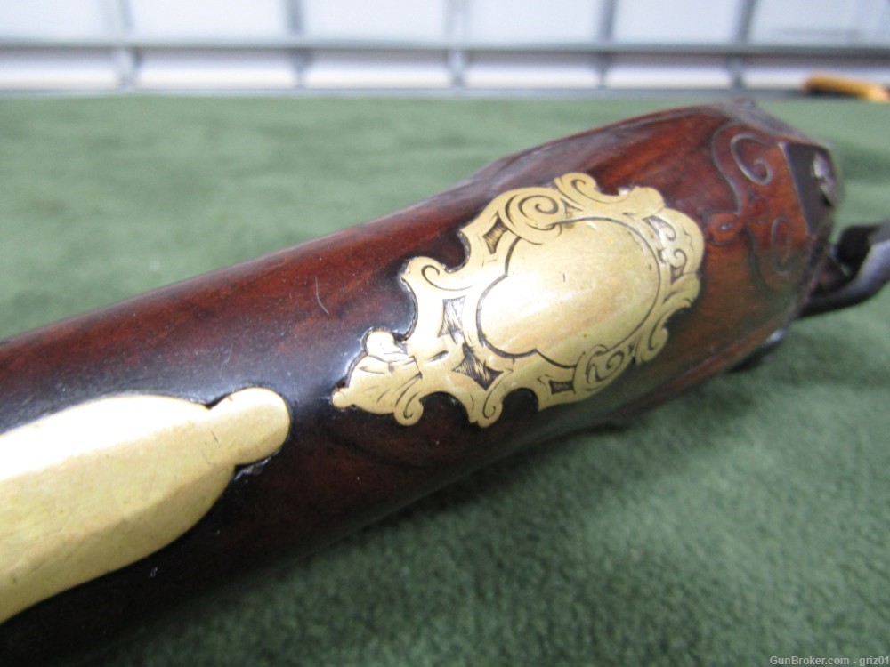18th Century German Flintlock Pistol, Converted to Percussion-img-8