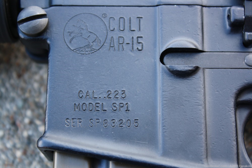 Colt SP1 1977 .223 Rem AR-15 20" USED-img-5