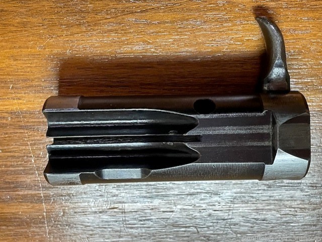 Original German WW2 MP40 early hook style bolt.-img-1