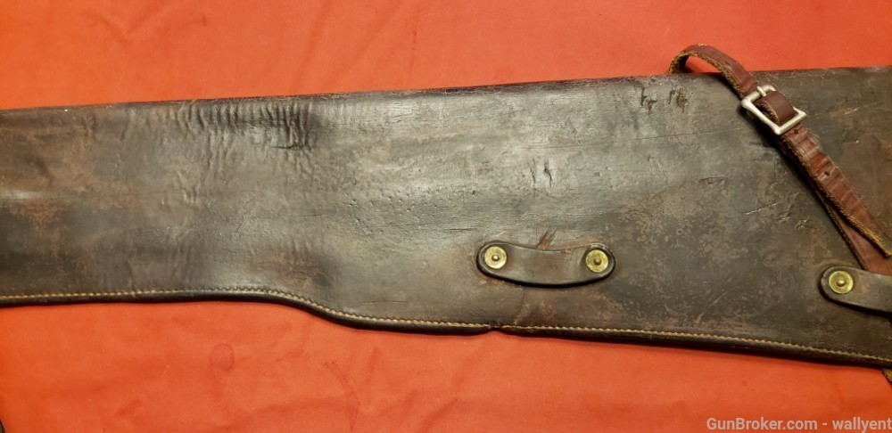 U.E.Corp 1918 J.M.C. Leather Calvary Scabbard Rifle Case WWI-img-5