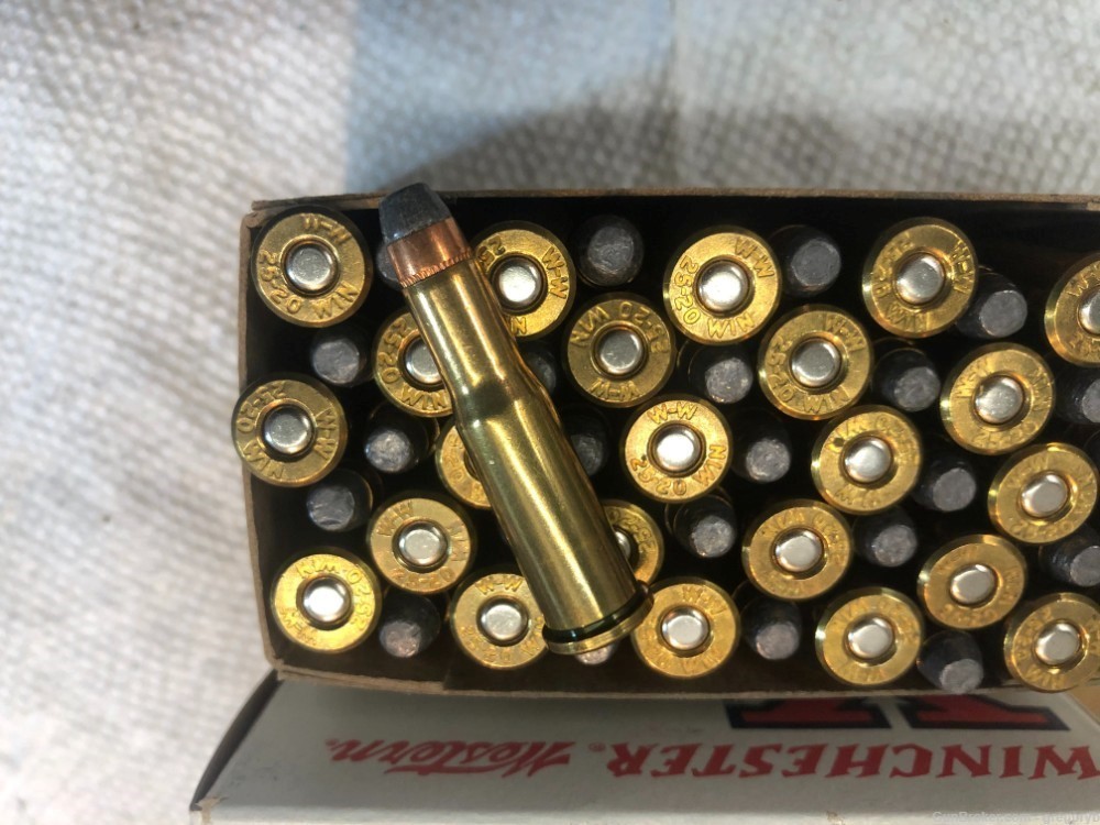 50 rnds. Winchester Western 25-20 wcf. Free shipping.-img-1