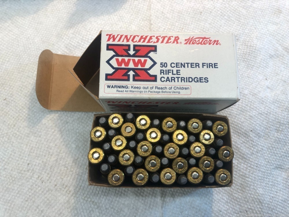 50 rnds. Winchester Western 25-20 wcf. Free shipping.-img-0