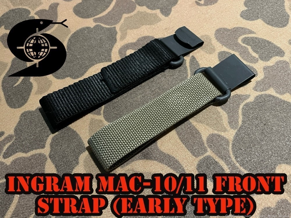 INGRAM MAC-10 Front Strap Early Type COBRAY RPB Powder springs M10 M11/9-img-0