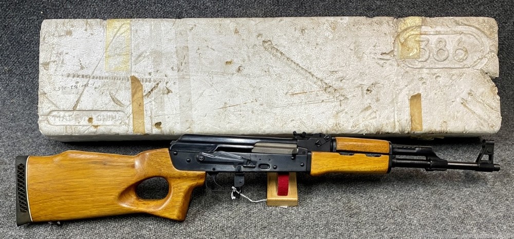 Norinco MAK90 Chinese AK-47 Sporter shows as almost Unfired NR! Penny!-img-0