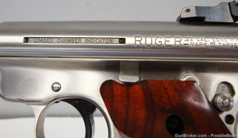Ruger Mark III Target 22LR MK3 MKIII Pistol 6 1/2” Bull Barrel -img-10