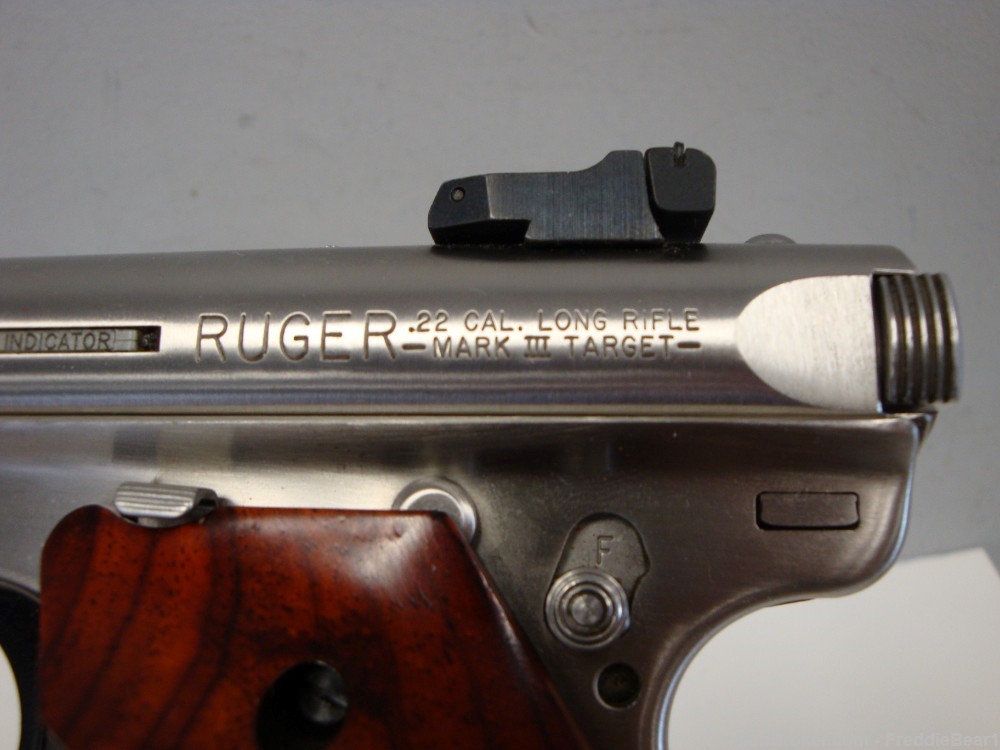 Ruger Mark III Target 22LR MK3 MKIII Pistol 6 1/2” Bull Barrel -img-11