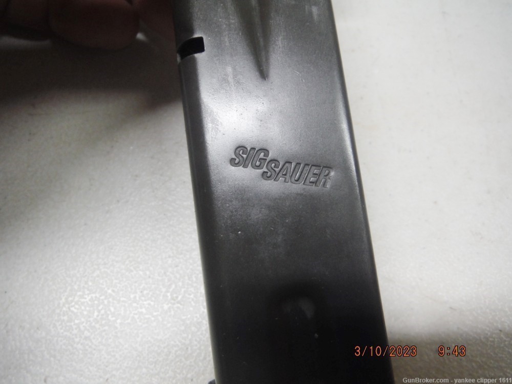 Sig P228 P229 13rd 9mm Magazine PreBan Dovetail Factory Good Condition-img-1