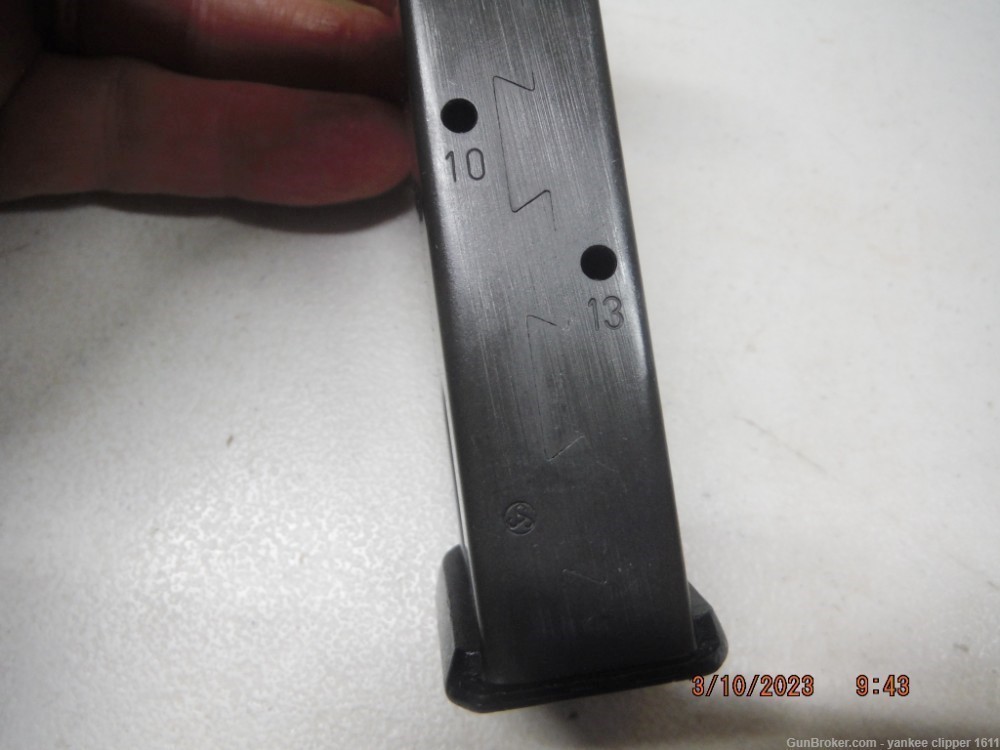 Sig P228 P229 13rd 9mm Magazine PreBan Dovetail Factory Good Condition-img-5