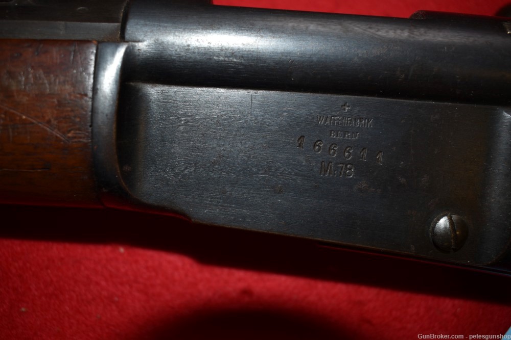 Vetterli Model 1878 Rifle, Antique 10.4 x 42 Rim, Nice, PENNY START!-img-15