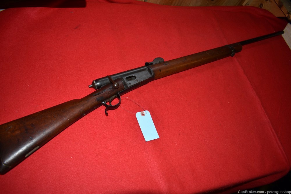 Vetterli Model 1878 Rifle, Antique 10.4 x 42 Rim, Nice, PENNY START!-img-0