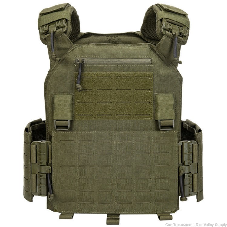 RVS Barrier 10x12 Lasercut QD Plate Carrier Tactical Vest Fits AR500-img-3