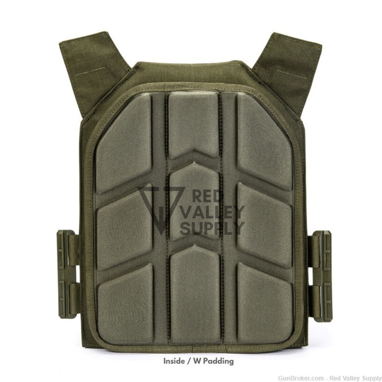 RVS Barrier 10x12 Lasercut QD Plate Carrier Tactical Vest Fits AR500-img-4