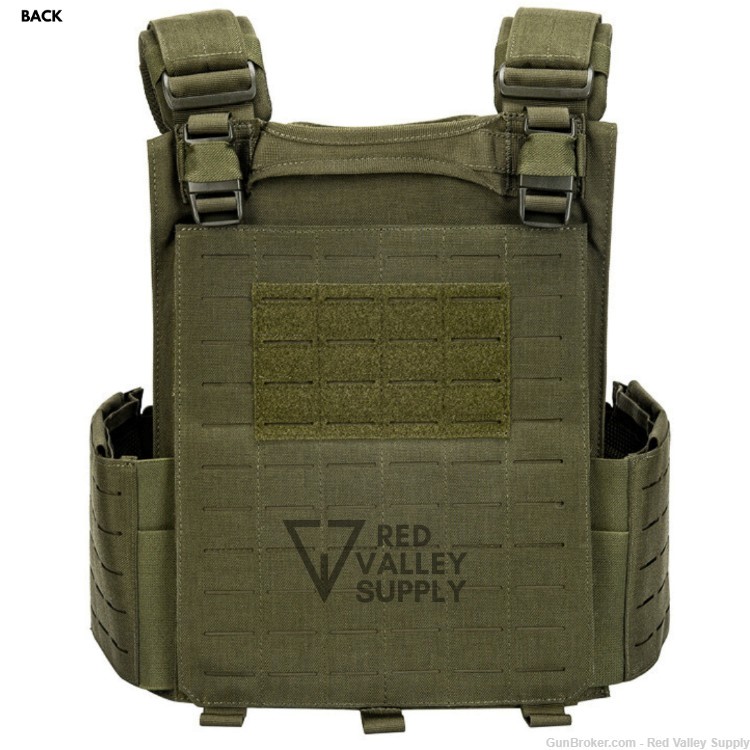 RVS Barrier 10x12 Lasercut QD Plate Carrier Tactical Vest Fits AR500-img-5