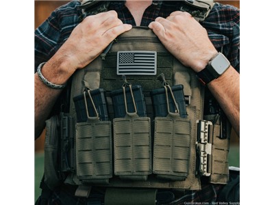 RVS Barrier 10x12 Lasercut QD Plate Carrier Tactical Vest Fits AR500
