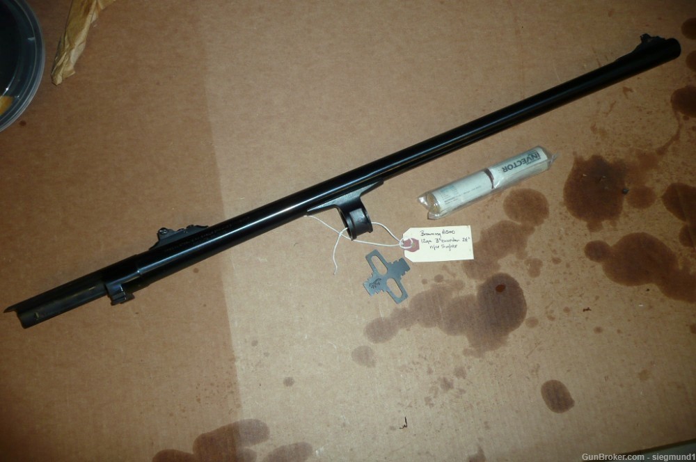 Browning A500  Invector Barrel, rifle sights, New old stock-img-0