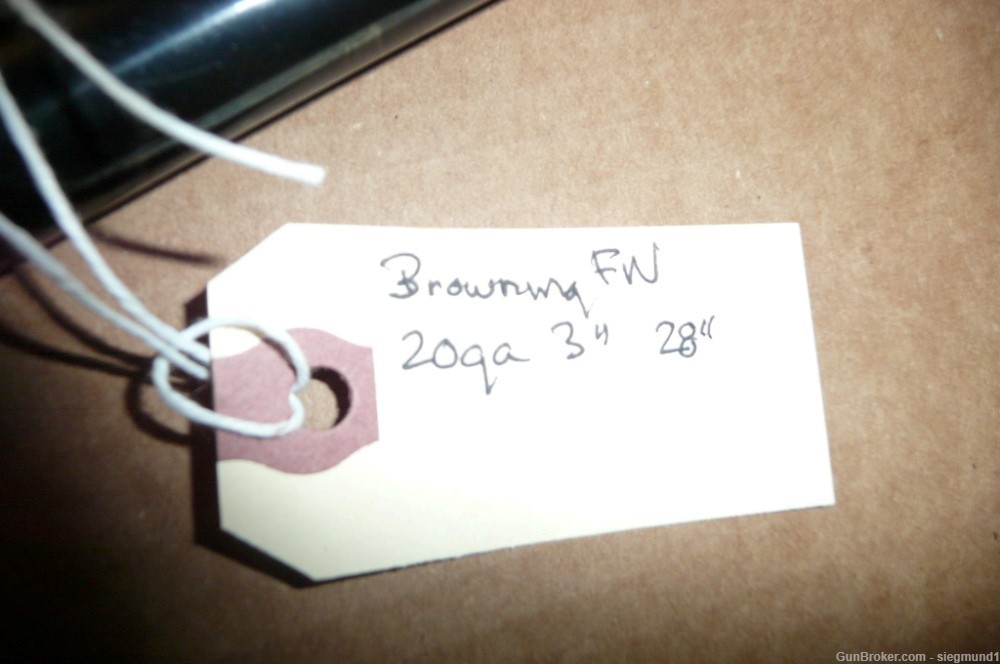Browning/FN A500 20ga 3",  Vent Rib Barrel, 28" field-img-4