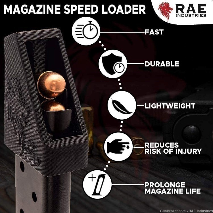 RAEIND EAA WITNESS STOCK III XTREME 9mm MAGAZINE SPEED LOADER-img-7