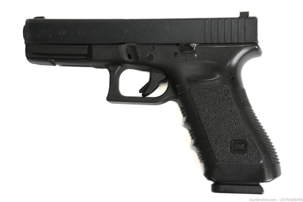 Glock 22 Gen 3 .40 S&W LE Trade In Good Condition -img-3