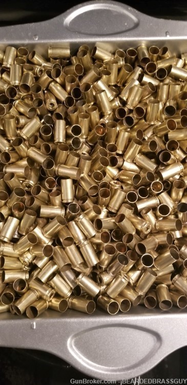 4000+ 9mm Brass Ready To Load Deprimed Resized Swaged Clean Free Shipping!-img-0