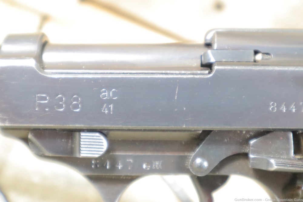 Gorgeous 1941 Walther P.38 9MM Penny Bid NO RESERVE-img-23