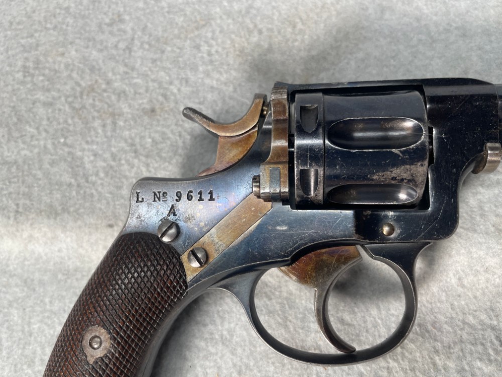 HUSQVARNA 1887 Revolver 7.5x22mm Swedish SA DA 4 1/2" Nagant 7.5mm-img-5
