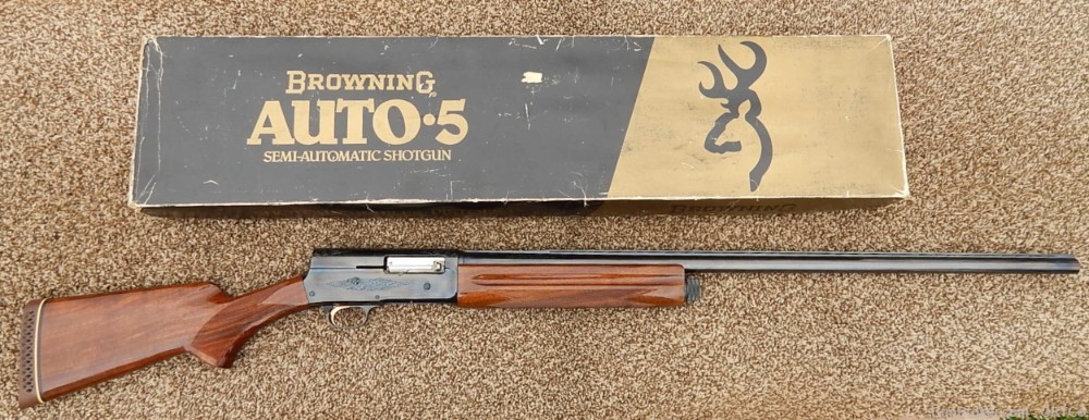 Browning A5 Magnum Twelve – 12 ga., 32" Full, VR - 1984-img-0