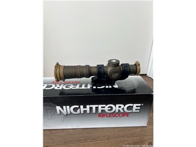 Nightforce ATACR 1-8x24 F1 .1 Mil + Scalarworks LEAP/09 1.93" - EXCELLENT