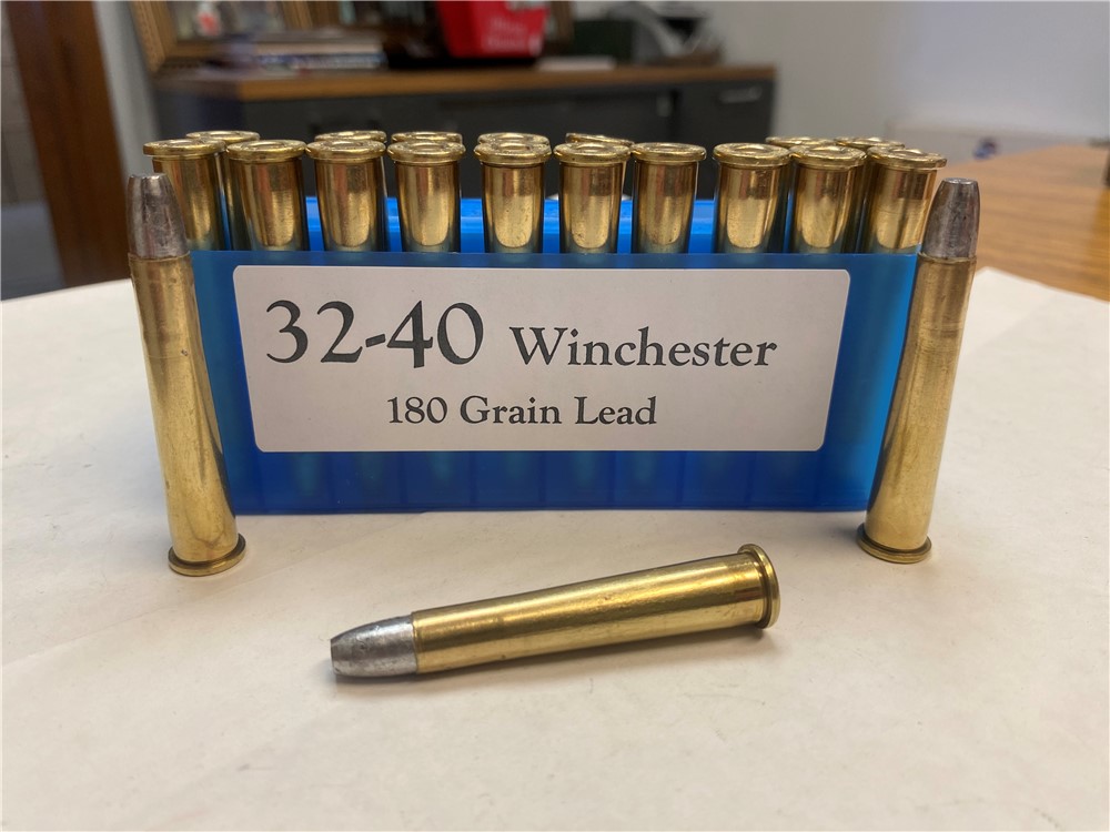 32-40 Winchester 180 gr Gas Check Lead  32 40 WCF  -img-0