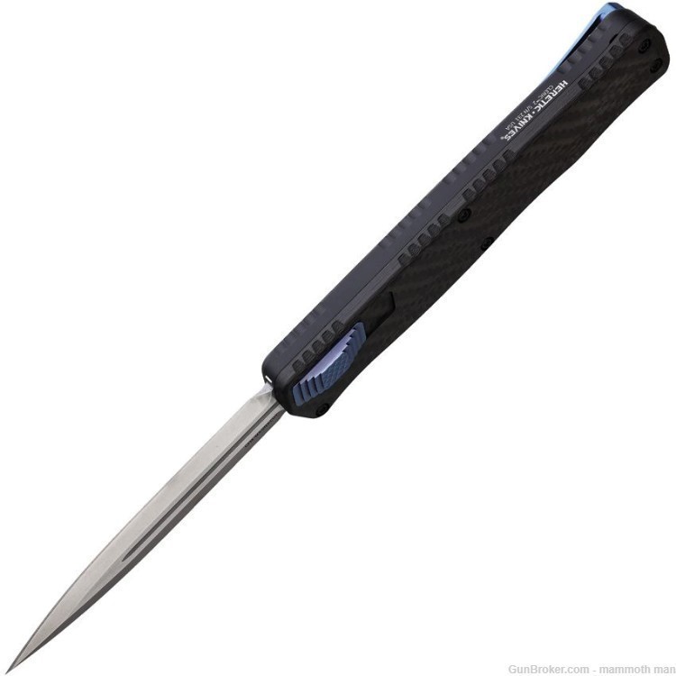  Cleric II OTF CF/Blue Brand : Heretic Knives-img-2