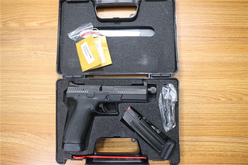 CZ P-10 F 9mm 5" Barrel Box 2 Mags 18 Rounds-img-0