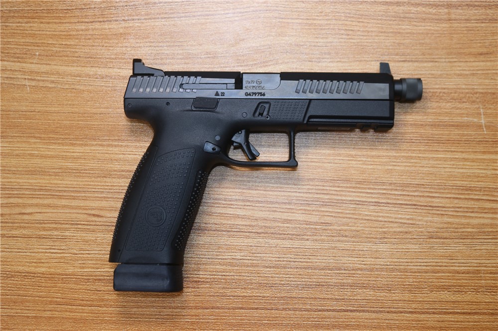 CZ P-10 F 9mm 5" Barrel Box 2 Mags 18 Rounds-img-1