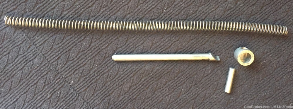 Ruger Ranch mini 14 / 30 Recoil Buffer round, Spring, Guide Rod & pin SS-img-0