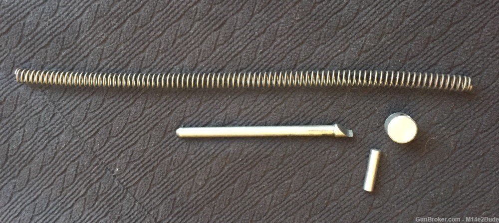 Ruger Ranch mini 14 / 30 Recoil Buffer round, Spring, Guide Rod & pin SS-img-1