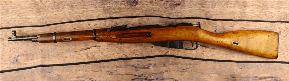 Izhevsk Model M44 Carbine Mosin 7.62x54 CAI Import 20½" Barrel Bayonet-img-1