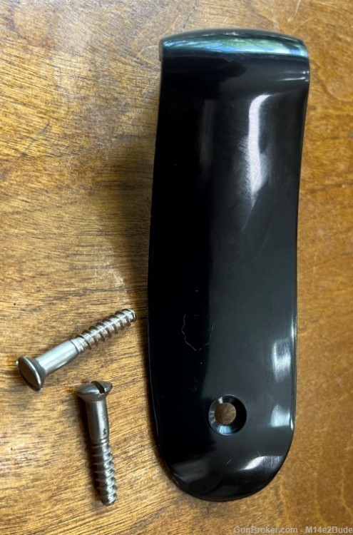 RUGER 10/22 Rifle Mini 14 Plastic Butt Plate with Stainless screws-img-0