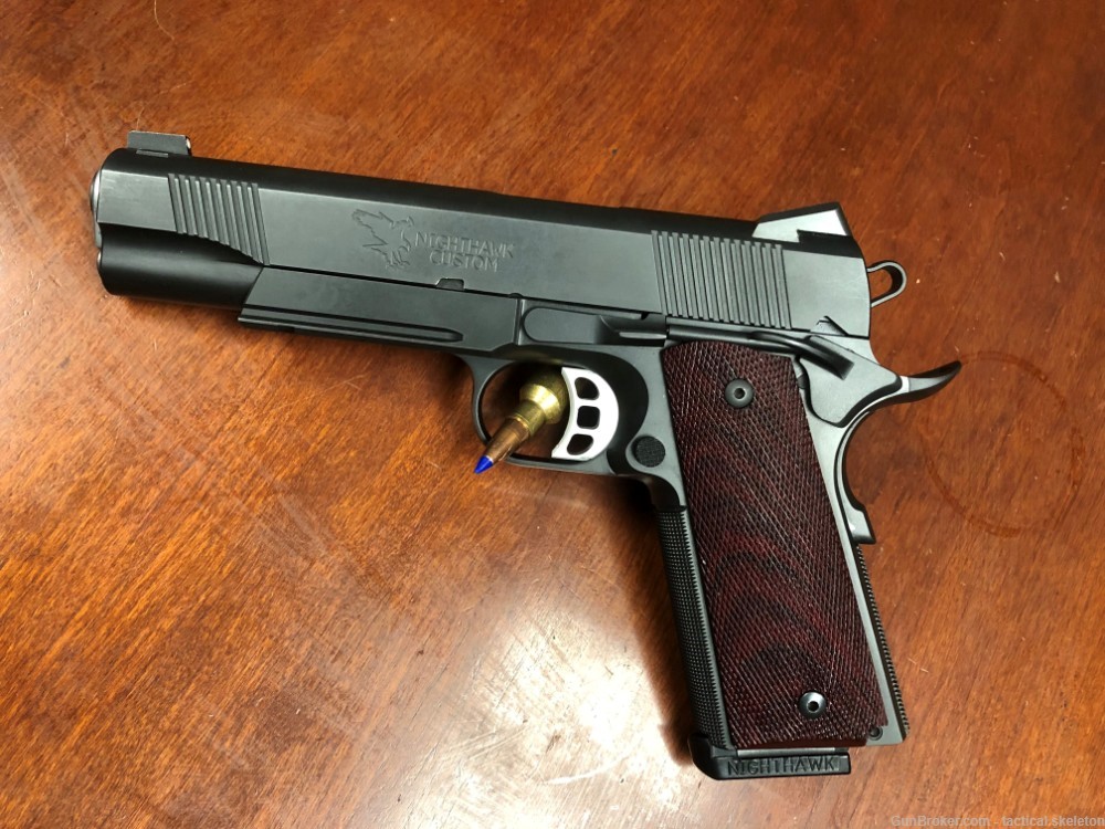 CUSTOM NIGHTHAWK GRP 45ACP PISTOL - LIKE NEW-img-1