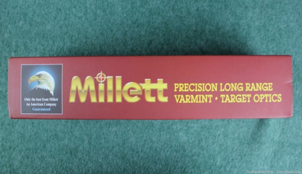 Millett DMS 30mm Donut Red Dot 1-4x24" Riflescope W/ Burris P.E.P.R. Rail-img-8