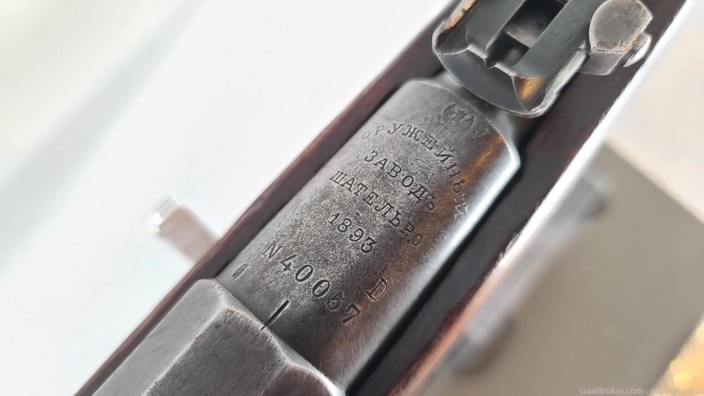 1893 Chatellerault M91 Mosin with Grease Hole-img-2