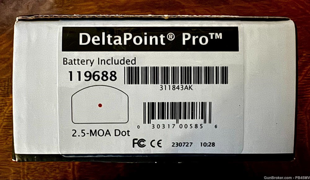 Leupold DeltaPoint Pro Reflex 2.5 MOA Dot 119688-img-3