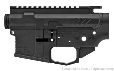 Grey Ghost Precision, AR-15 Billet Receiver Set, 223 Rem/556NATO, BLACK-img-1