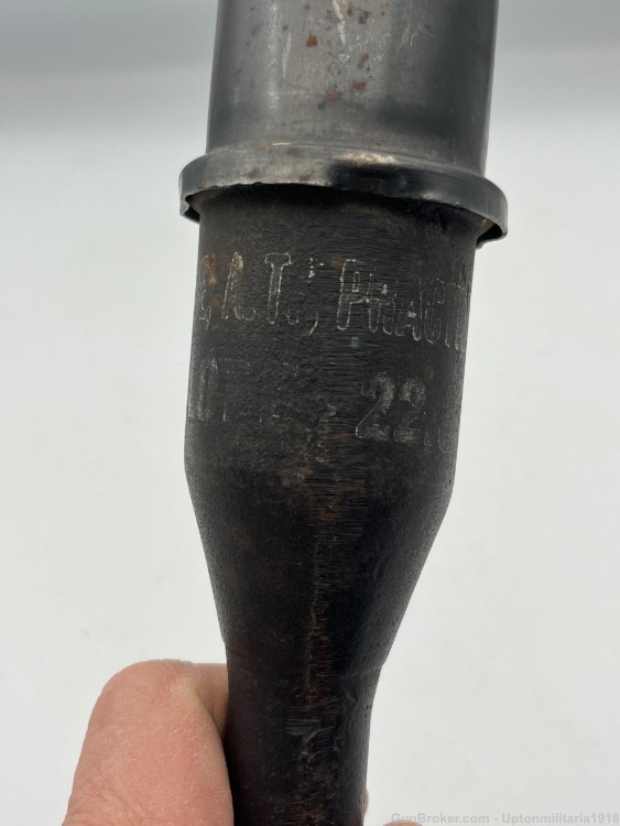 Original ww2 m1 Garand 1903 grenade launcher round 1944 dated -img-9
