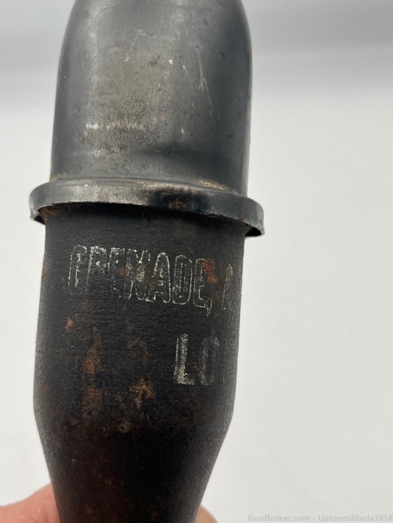 Original ww2 m1 Garand 1903 grenade launcher round 1944 dated -img-13