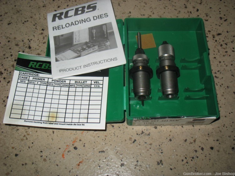 RCBS 223 Remington FL Reloading Dies-img-1