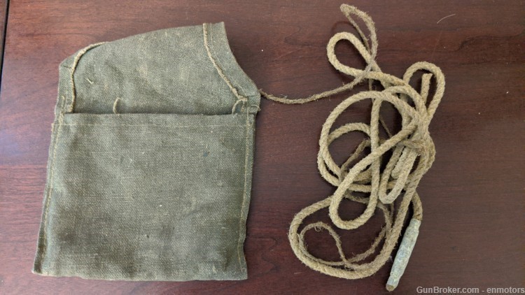 WWII Russian Mosing Nagant Cleaning Kit Parts with Pouch plus rifle parts-img-1