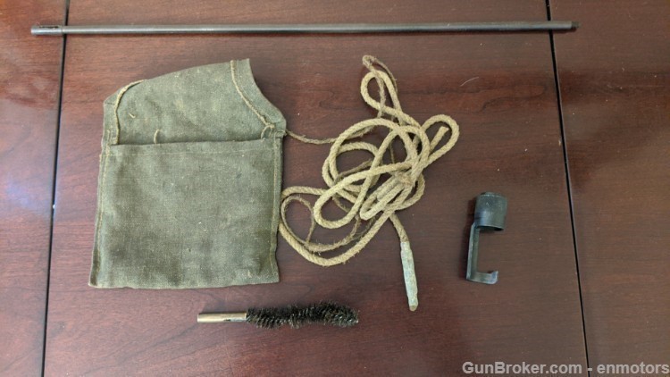 WWII Russian Mosing Nagant Cleaning Kit Parts with Pouch plus rifle parts-img-9