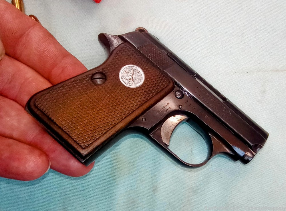 Colt jr Pocket Hammerless .25 Colt Junior 1908 Vest pocket FN Baby Browning-img-11