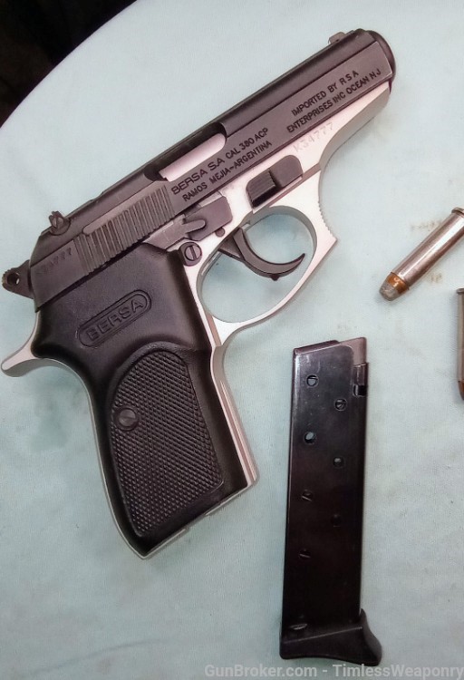 357 Magnum S&W Target Revolver & Nickel BERSA 380 Pocket Pistol Ruger H&R -img-22