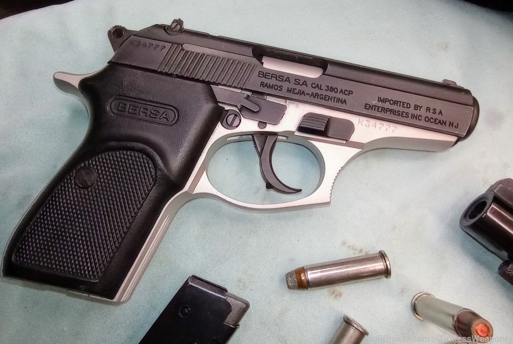 357 Magnum S&W Target Revolver & Nickel BERSA 380 Pocket Pistol Ruger H&R -img-19